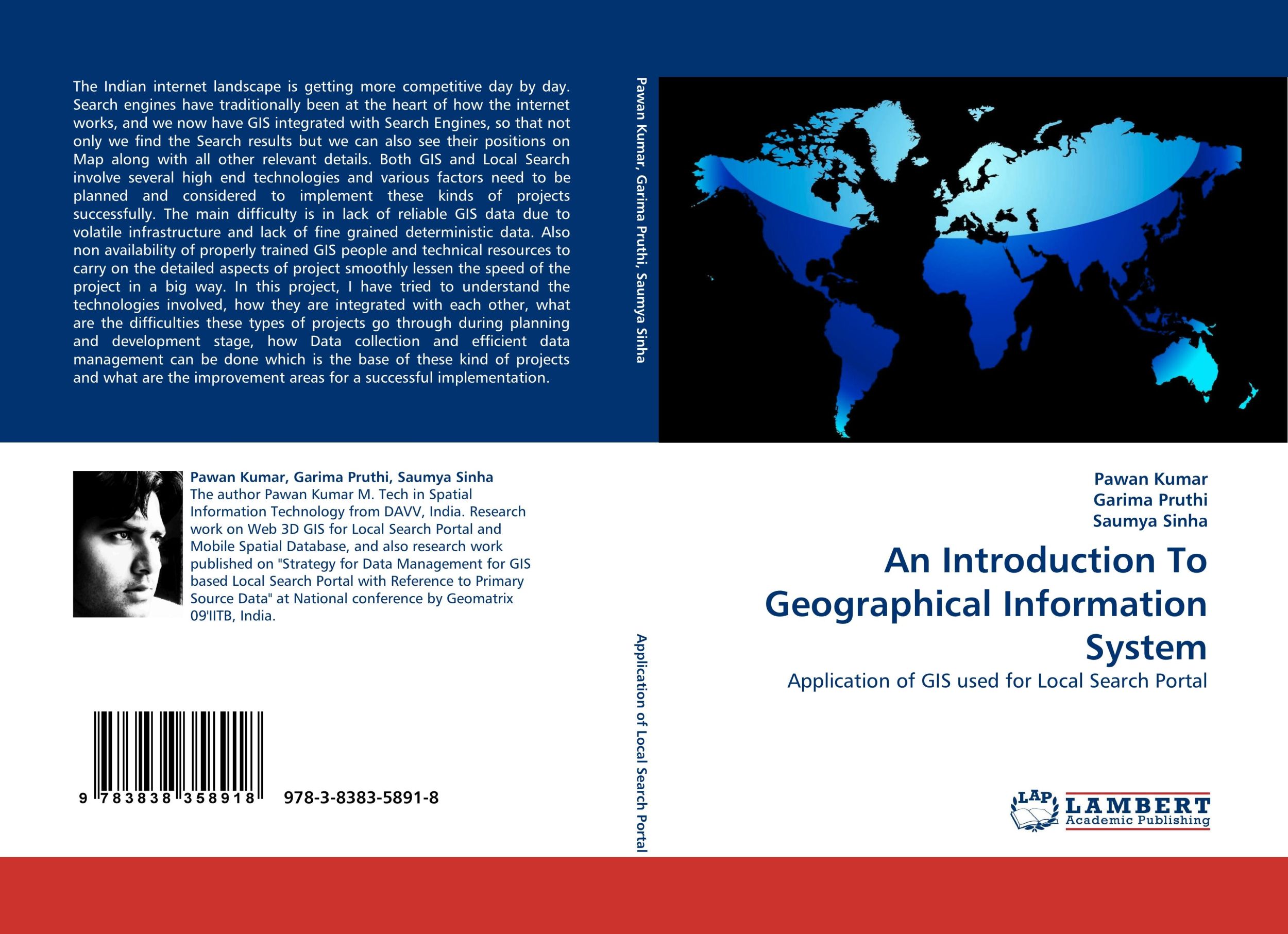 Cover: 9783838358918 | An Introduction To Geographical Information System | Kumar (u. a.)