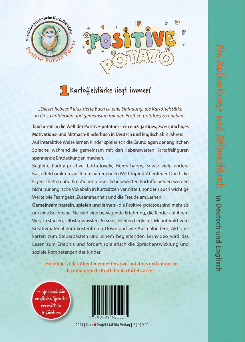 Rückseite: 9783982621517 | Positive Potato Kartoffelstärke siegt immer! | Barbara Leder | Buch