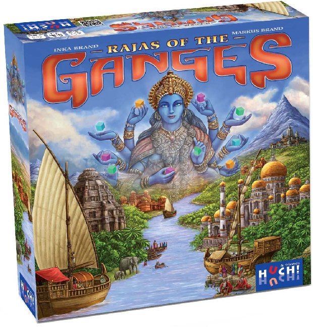 Cover: 4260071879783 | Rajas of the Ganges (Spiel) | Inka Brand (u. a.) | Spiel | 879783