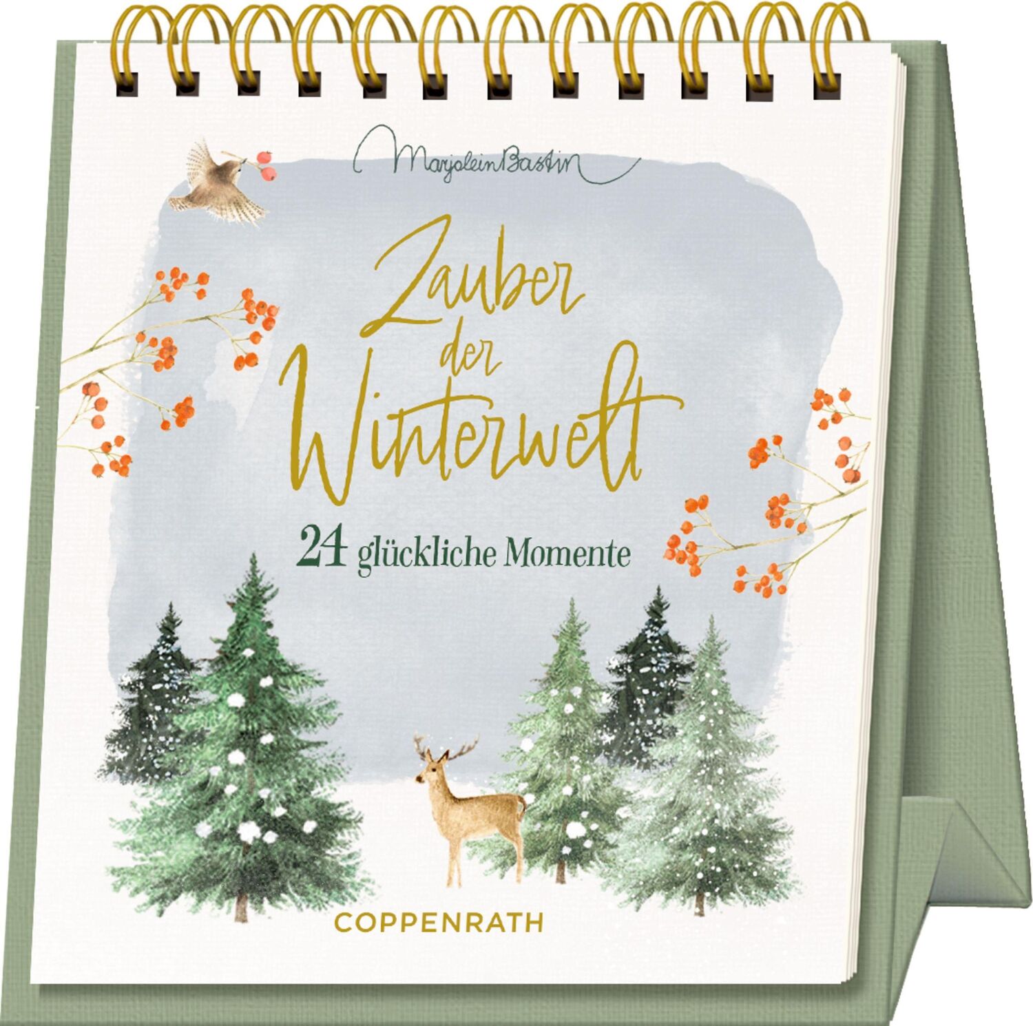 Cover: 9783649647782 | Tisch-Adventskalender - Zauber der Winterwelt | 24 glückliche Momente