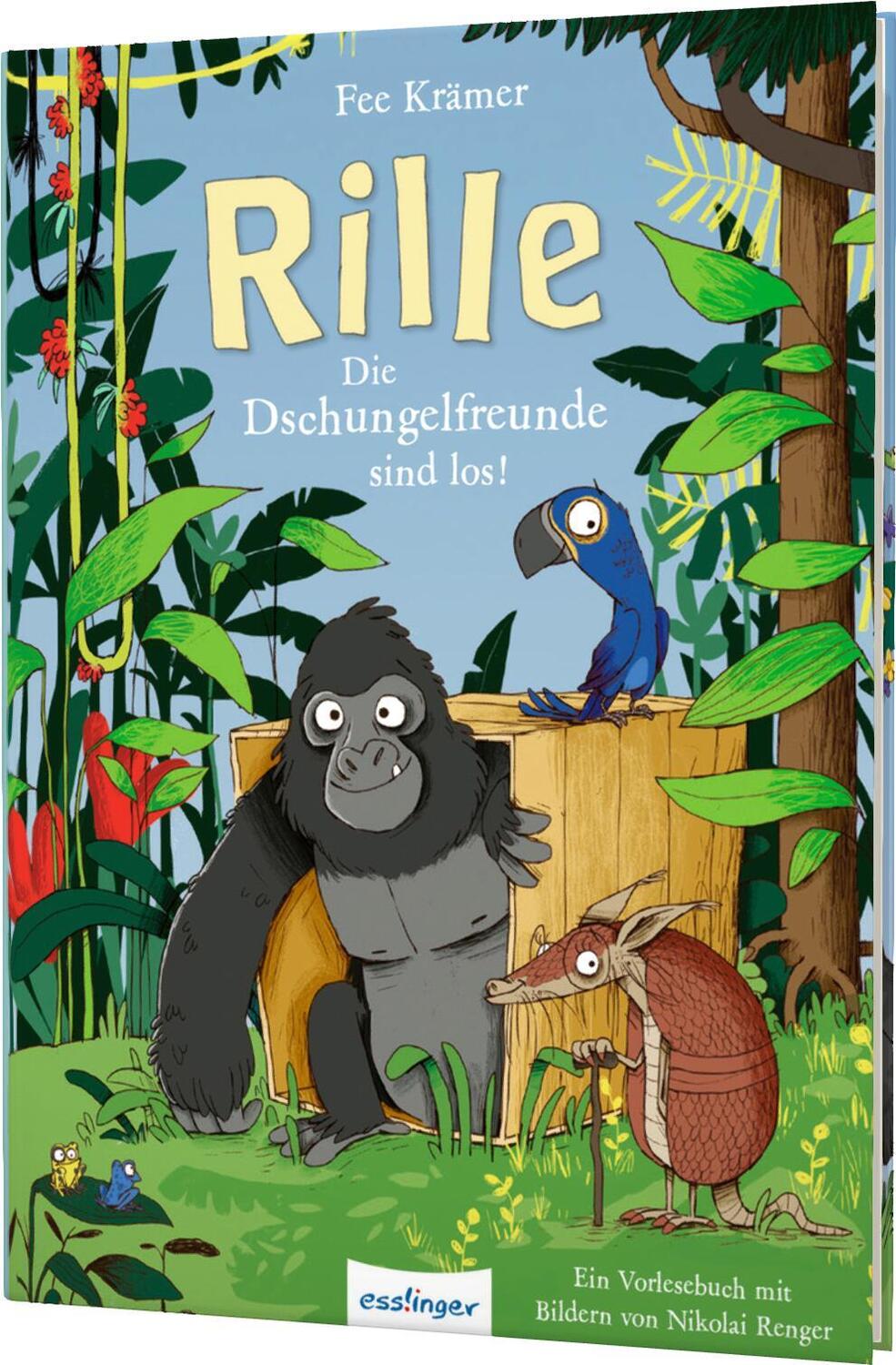 Cover: 9783480235704 | Rille 1: Die Dschungelfreunde sind los! | Fee Krämer | Buch | Rille