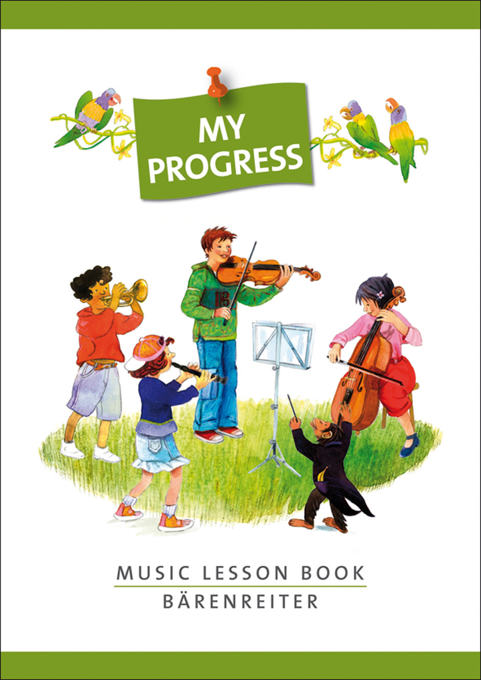 Cover: 9790006537549 | My Progress. Music Lesson Book. Aufgabenheft | mit Stickerbogen