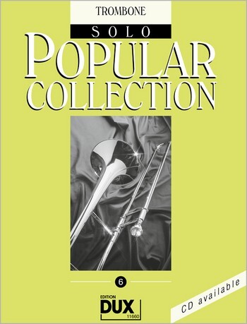 Cover: 4031658116603 | Popular Collection 6 | Posaune solo | Songbuch (Posaune) | Dux Edition
