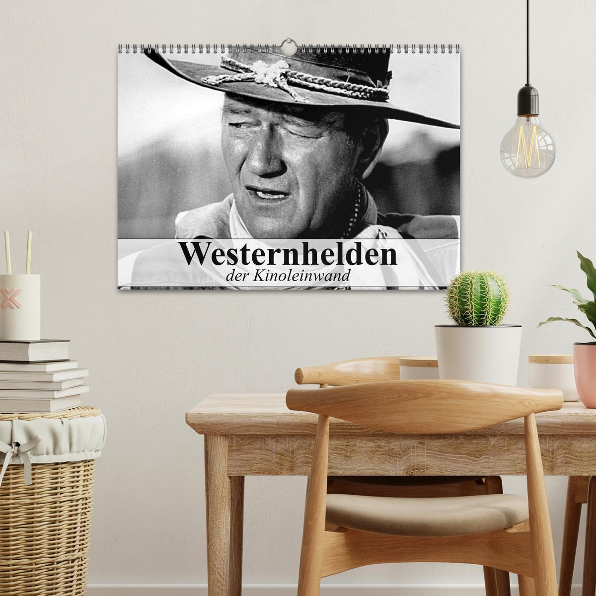 Bild: 9783435594801 | Westernhelden der Kinoleinwand (Wandkalender 2025 DIN A3 quer),...