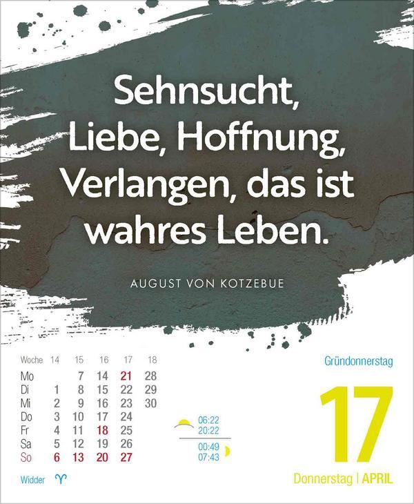 Bild: 9783731880530 | Glückskalender 2025 | Verlag Korsch | Kalender | 328 S. | Deutsch