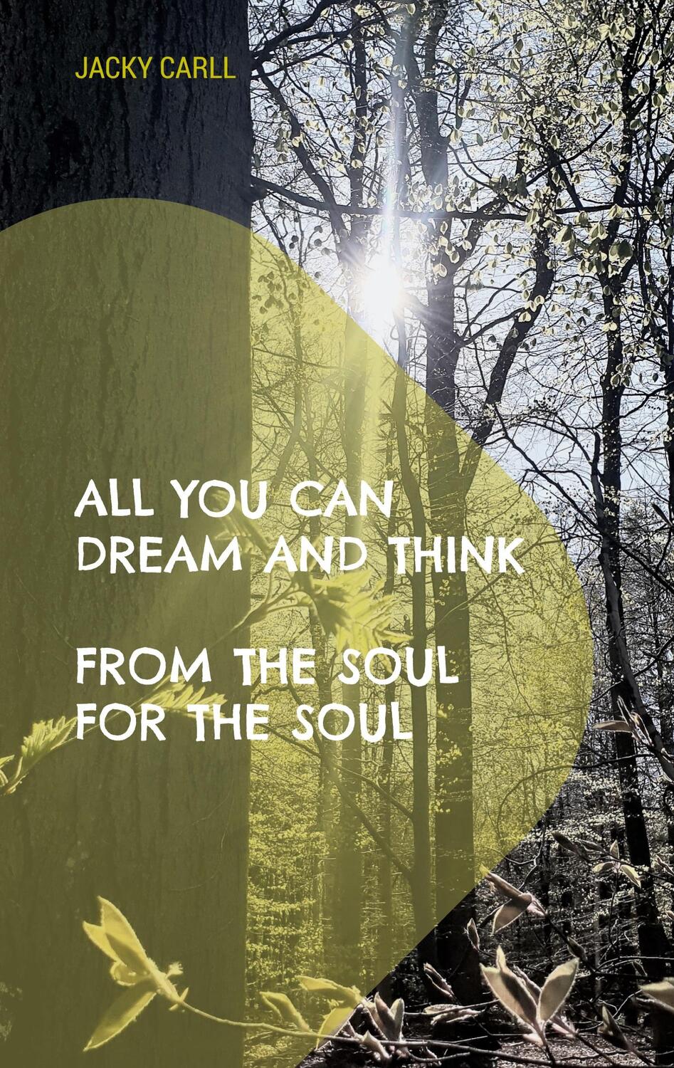 Cover: 9783756835713 | All you can dream and think | From the soul for the soul | Jacky Carll