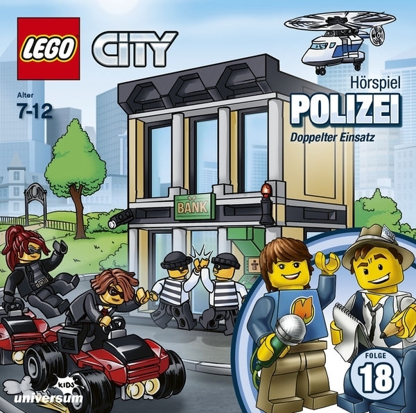 Cover: 889853944125 | LEGO City. Tl.18, 1 Audio-CD, 1 Audio-CD | Polizei | Audio-CD | 2017