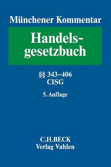 Cover: 9783406758454 | Münchener Kommentar zum Handelsgesetzbuch Bd. 5: Viertes Buch....