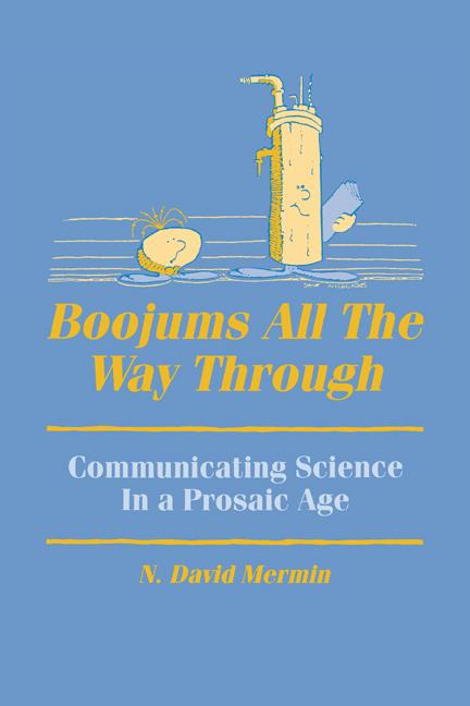 Cover: 9780521388801 | Boojums All the Way Through | Communicating Science in a Prosaic Age