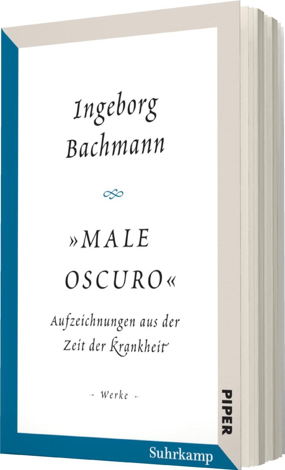 Bild: 9783492316361 | »Male oscuro« | Ingeborg Bachmann | Taschenbuch | Deutsch | 2020