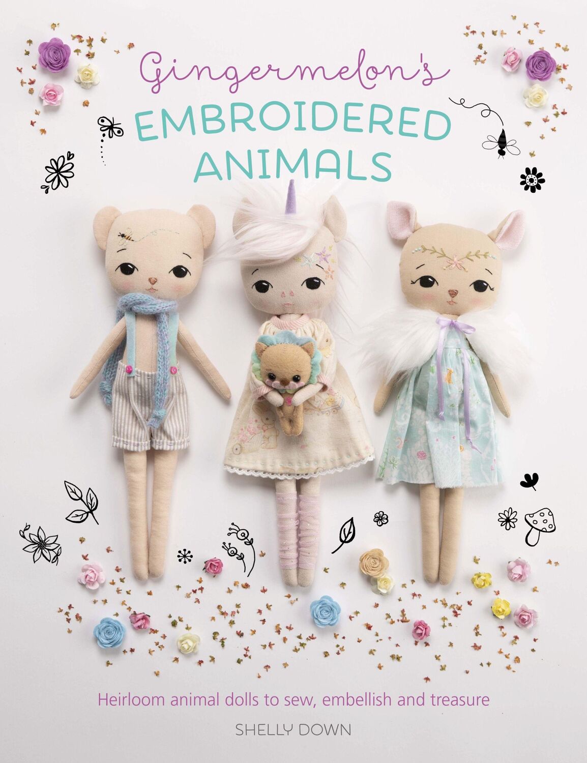 Cover: 9781446307304 | Gingermelon'S Embroidered Animals | Michelle Down (u. a.) | Buch