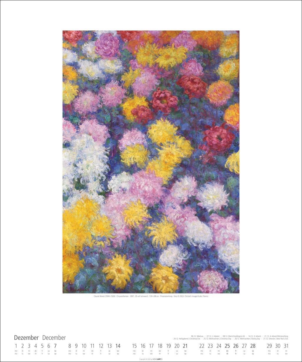 Bild: 9783839900185 | Claude Monet Im Garten Kalender 2025 - Im Garten | Claude Monet | 2025