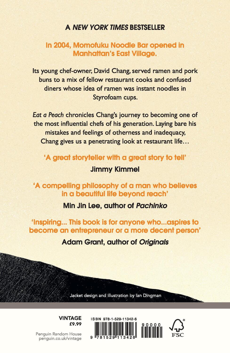Rückseite: 9781529113426 | Eat A Peach | A Chef's Memoir | David Chang | Taschenbuch | Englisch