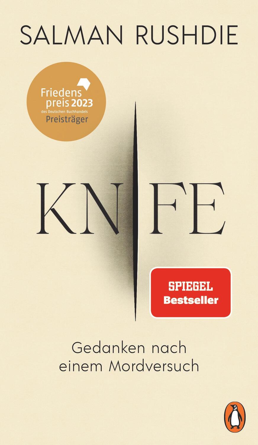 Cover: 9783328603276 | Knife | Gedanken nach einem Mordversuch. Deutsche Ausgabe | Rushdie