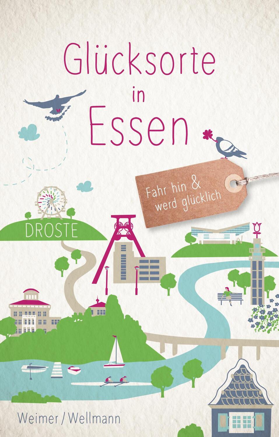 Cover: 9783770021079 | Glücksorte in Essen | Fahr hin und werd glücklich | Weimer (u. a.)