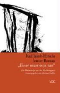 Cover: 9783897393752 | Einer muss es ja tun | Karl J. Hirsch | Taschenbuch | Deutsch | 2003