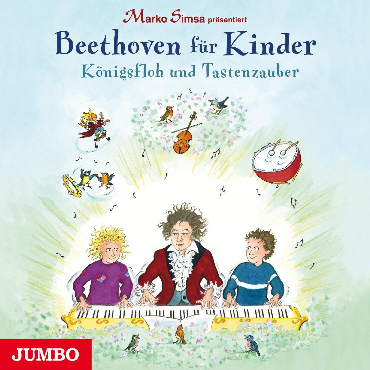 Cover: 9783833739125 | Marko Simsa präsentiert: Beethoven für Kinder. Königsfloh und...
