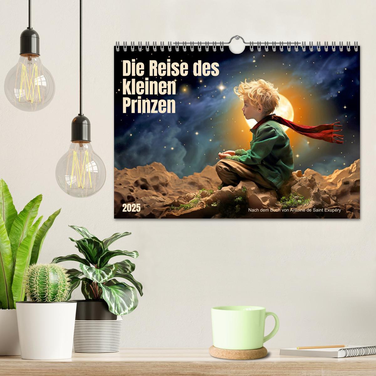 Bild: 9783383857812 | Die Reise des kleinen Prinzen (Wandkalender 2025 DIN A4 quer),...