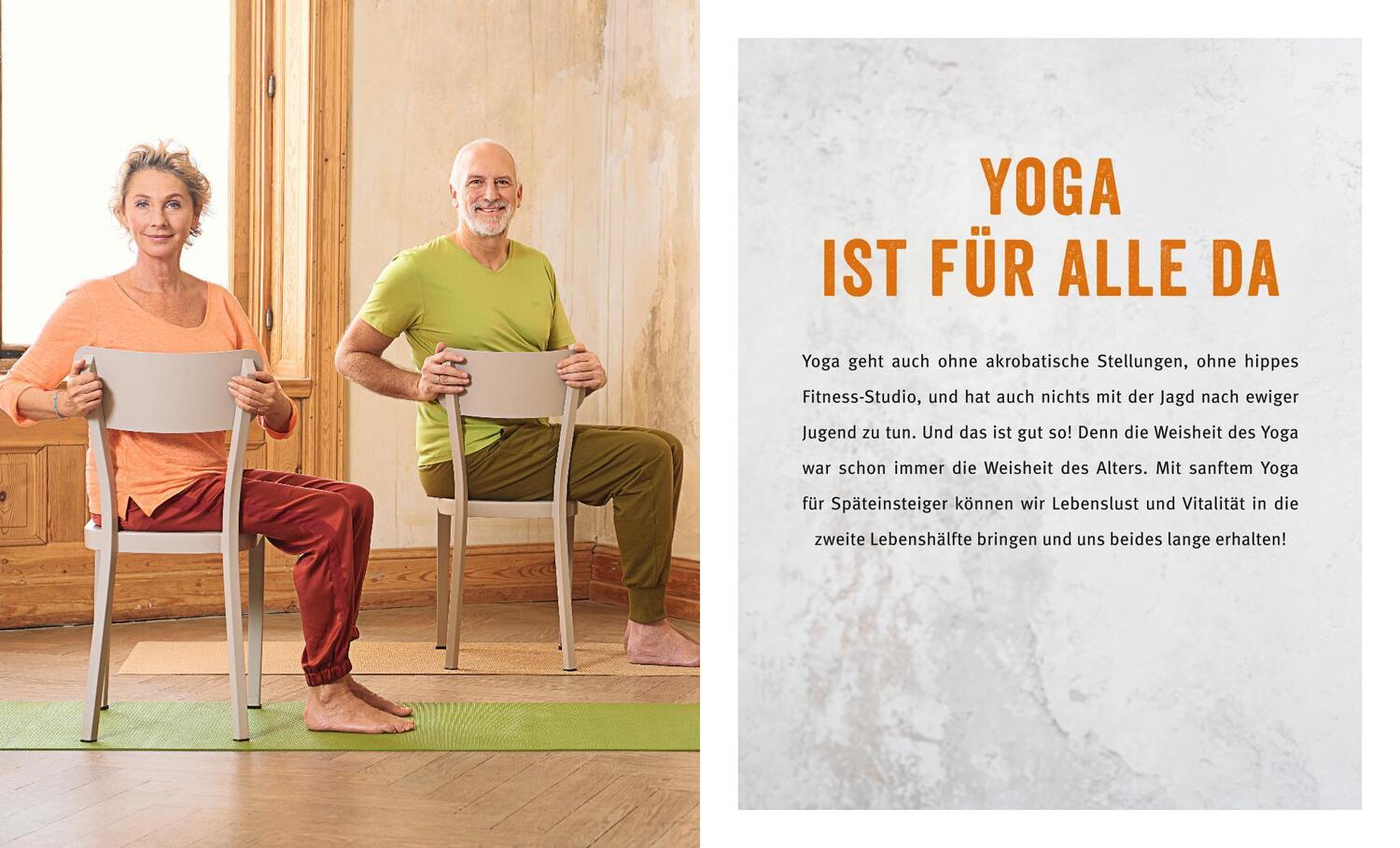 Bild: 9783833868641 | Yoga für Späteinsteiger (mit DVD) | Willem Wittstamm | Taschenbuch