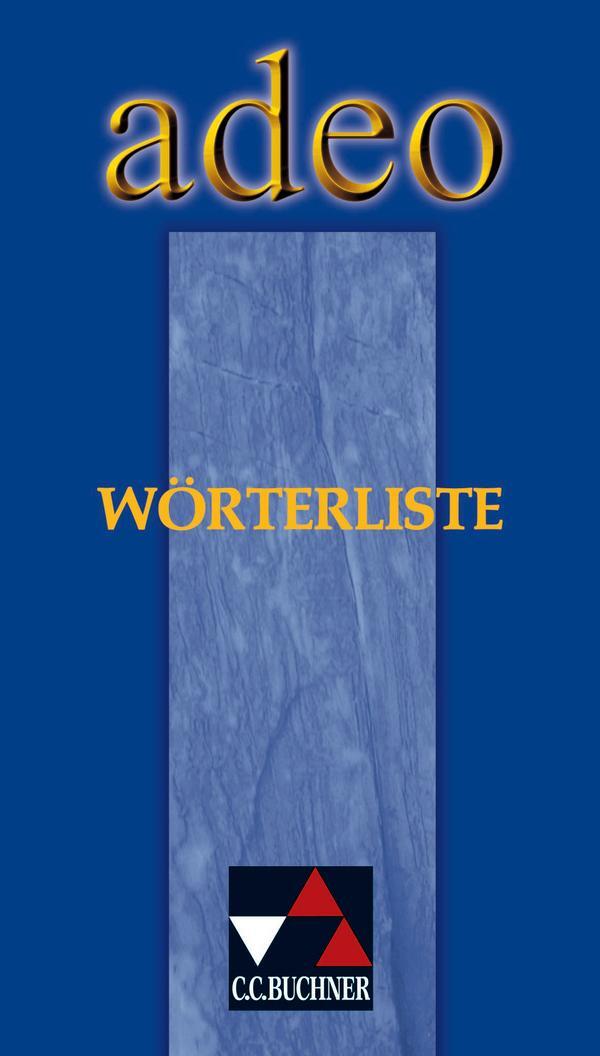 Cover: 9783766152701 | adeo Wörterliste | Taschenbuch | adeo | Spiralbindung | 160 S. | 2001