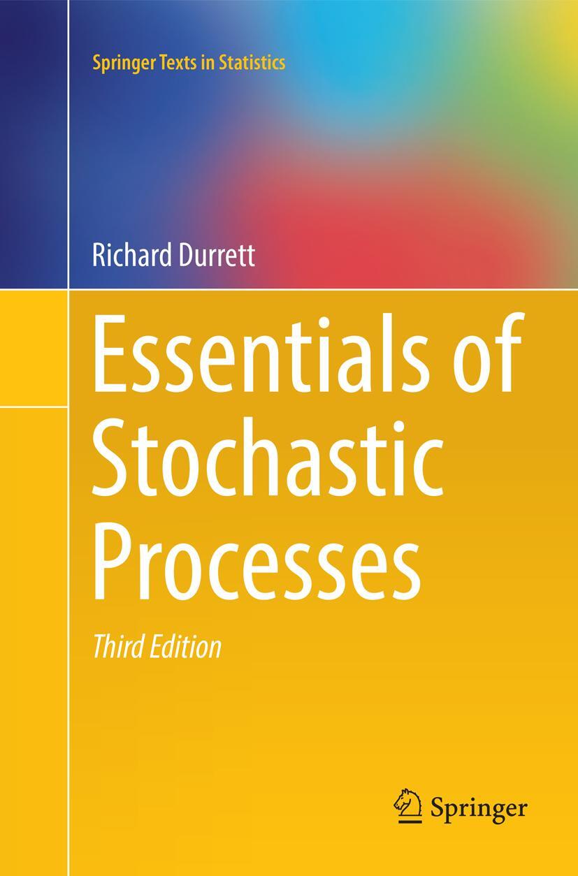 Cover: 9783319833316 | Essentials of Stochastic Processes | Richard Durrett | Taschenbuch