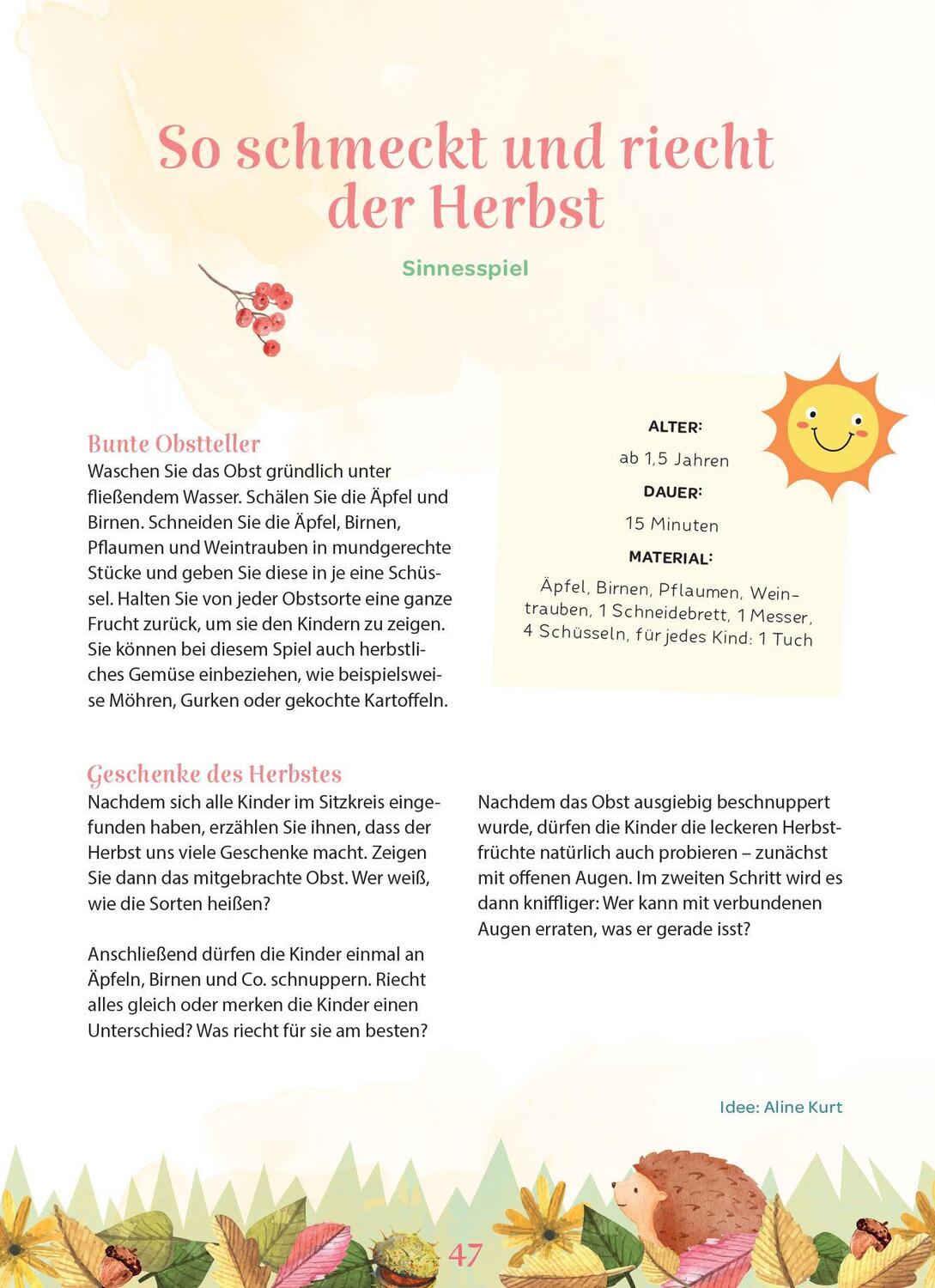 Bild: 9783960462446 | Jahreszeiten erleben im Krippen-Morgenkreis | Taschenbuch | Deutsch