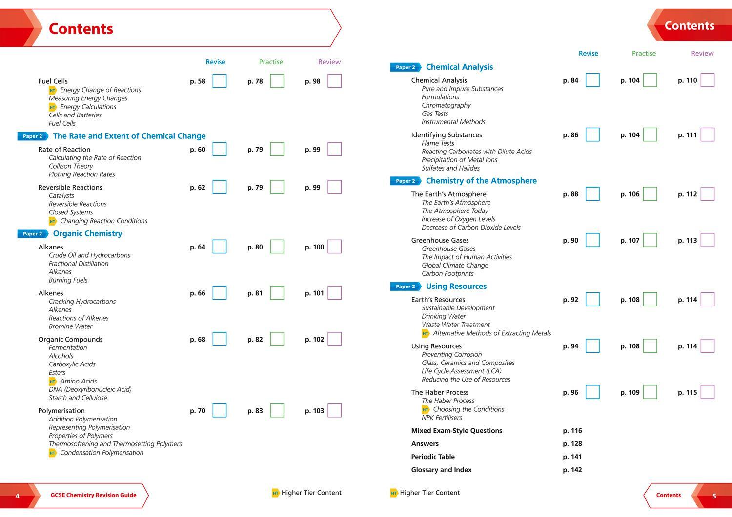 Bild: 9780008160685 | AQA GCSE 9-1 Chemistry Revision Guide | Collins Gcse | Taschenbuch