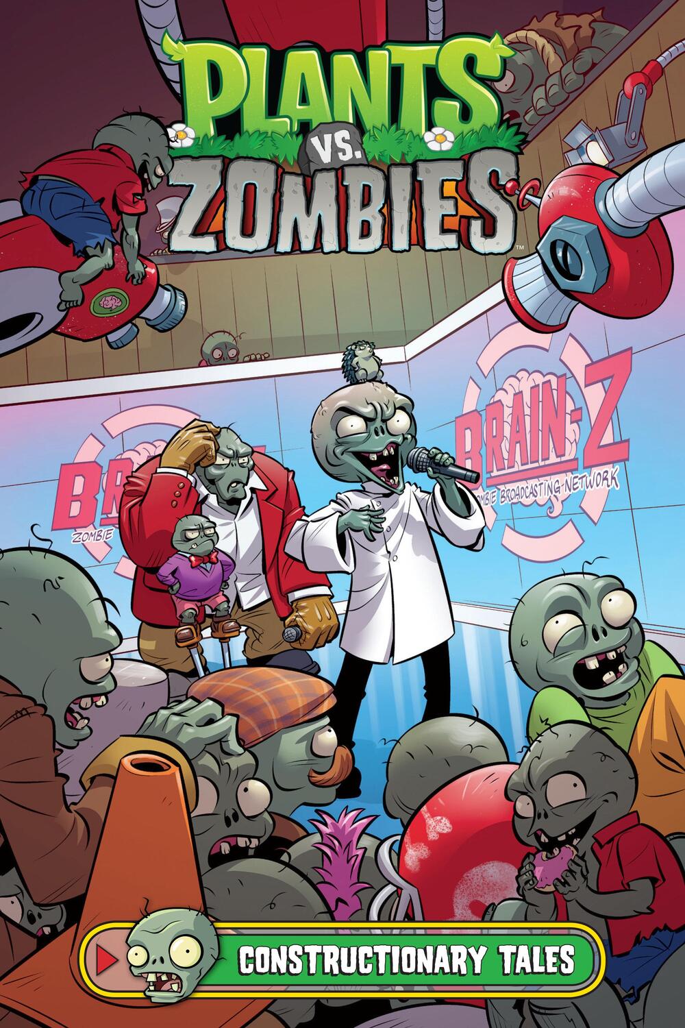 Cover: 9781506720913 | Plants vs. Zombies Volume 18: Constructionary Tales | Paul Tobin