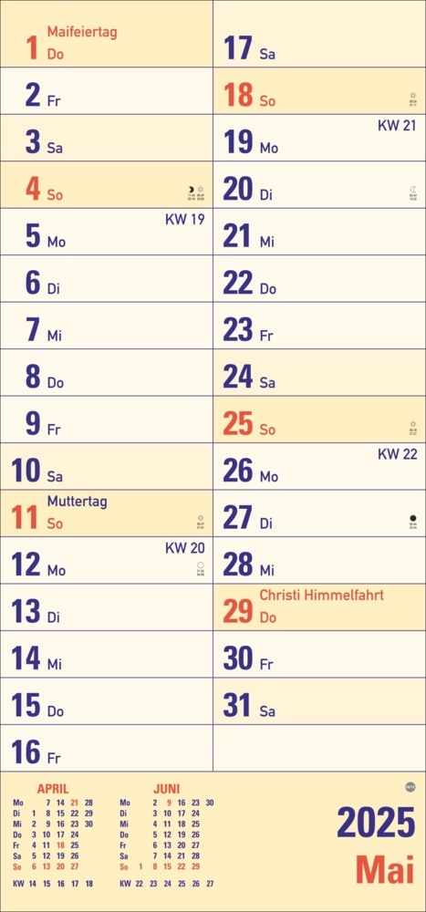 Bild: 9783756405695 | Großdruck Planer 2025 | Kalender | Spiralbindung | 14 S. | Deutsch