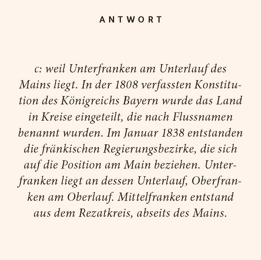 Bild: 9783899784473 | Unterfranken-Quiz | 100 Fragen und Antworten | Heike Burkhard | Buch