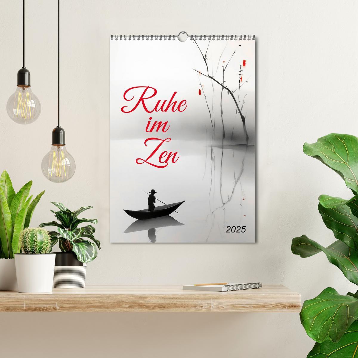 Bild: 9783435874545 | Ruhe im Zen (Wandkalender 2025 DIN A3 hoch), CALVENDO Monatskalender