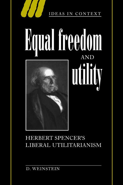 Cover: 9780521026864 | Equal Freedom and Utility | Herbert Spencer's Liberal Utilitarianism