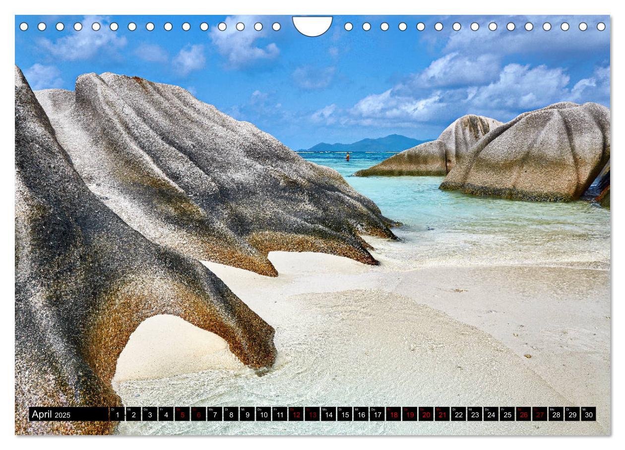 Bild: 9783435299508 | Seychellen Paradies 2025 (Wandkalender 2025 DIN A4 quer), CALVENDO...