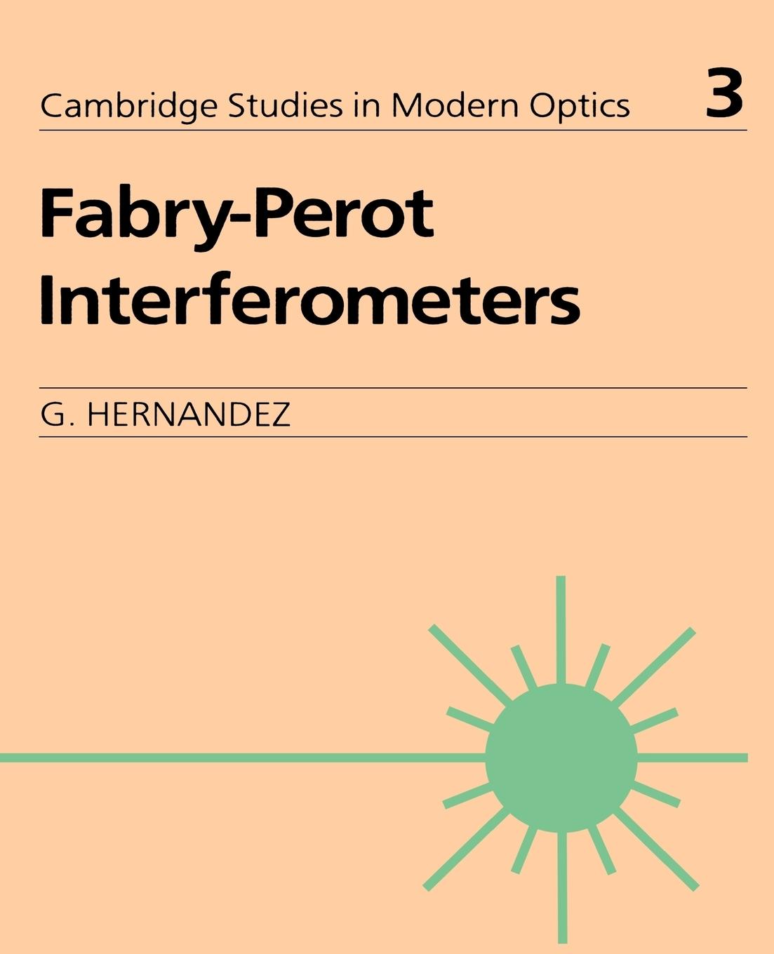 Cover: 9780521368124 | Fabry-Perot Interferometers | G. Hernandez | Taschenbuch | Englisch