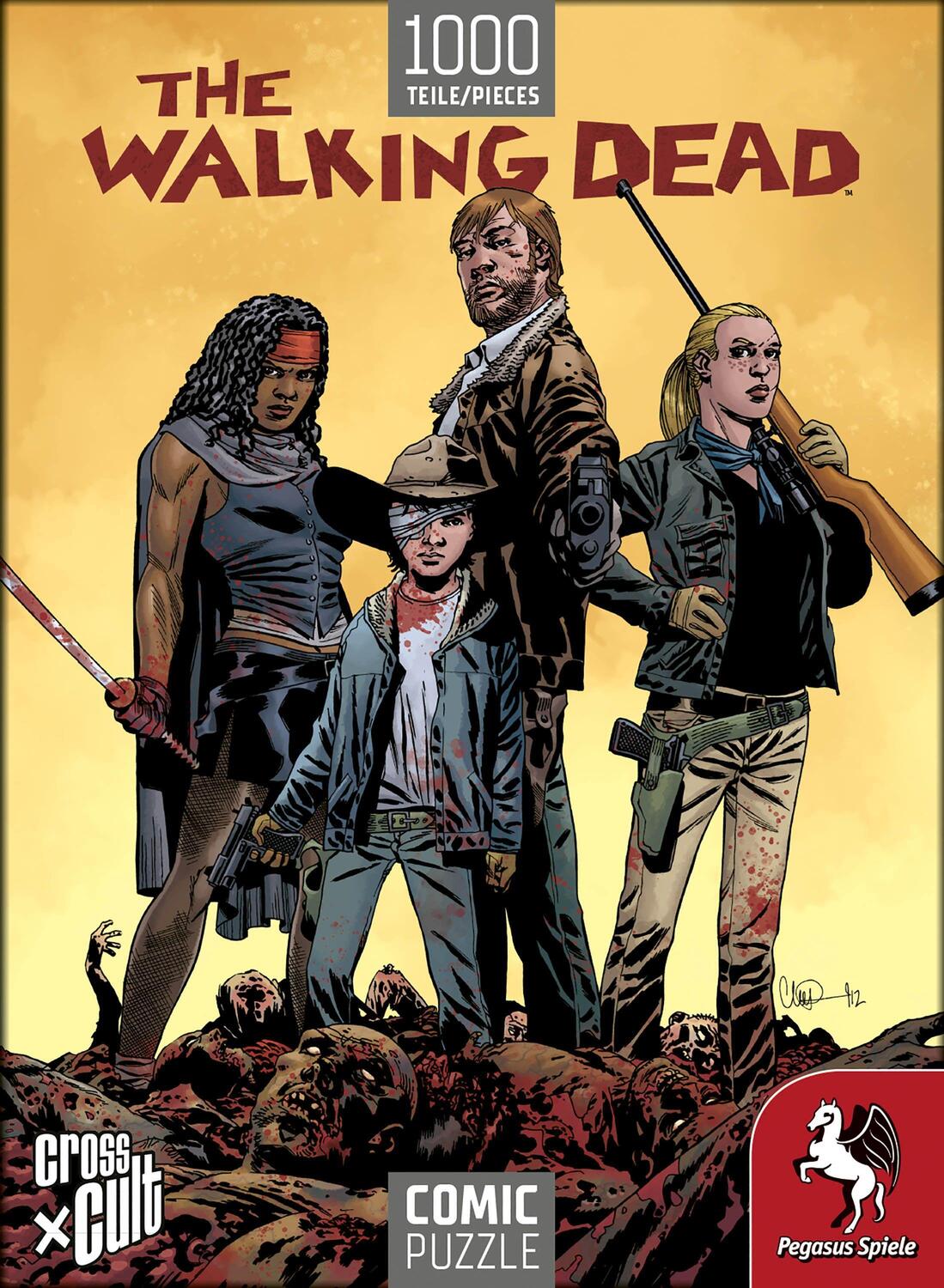 Cover: 4260059979993 | The Walking Dead (Die Zombiejäger) | Puzzle | Brettspiel | Deutsch