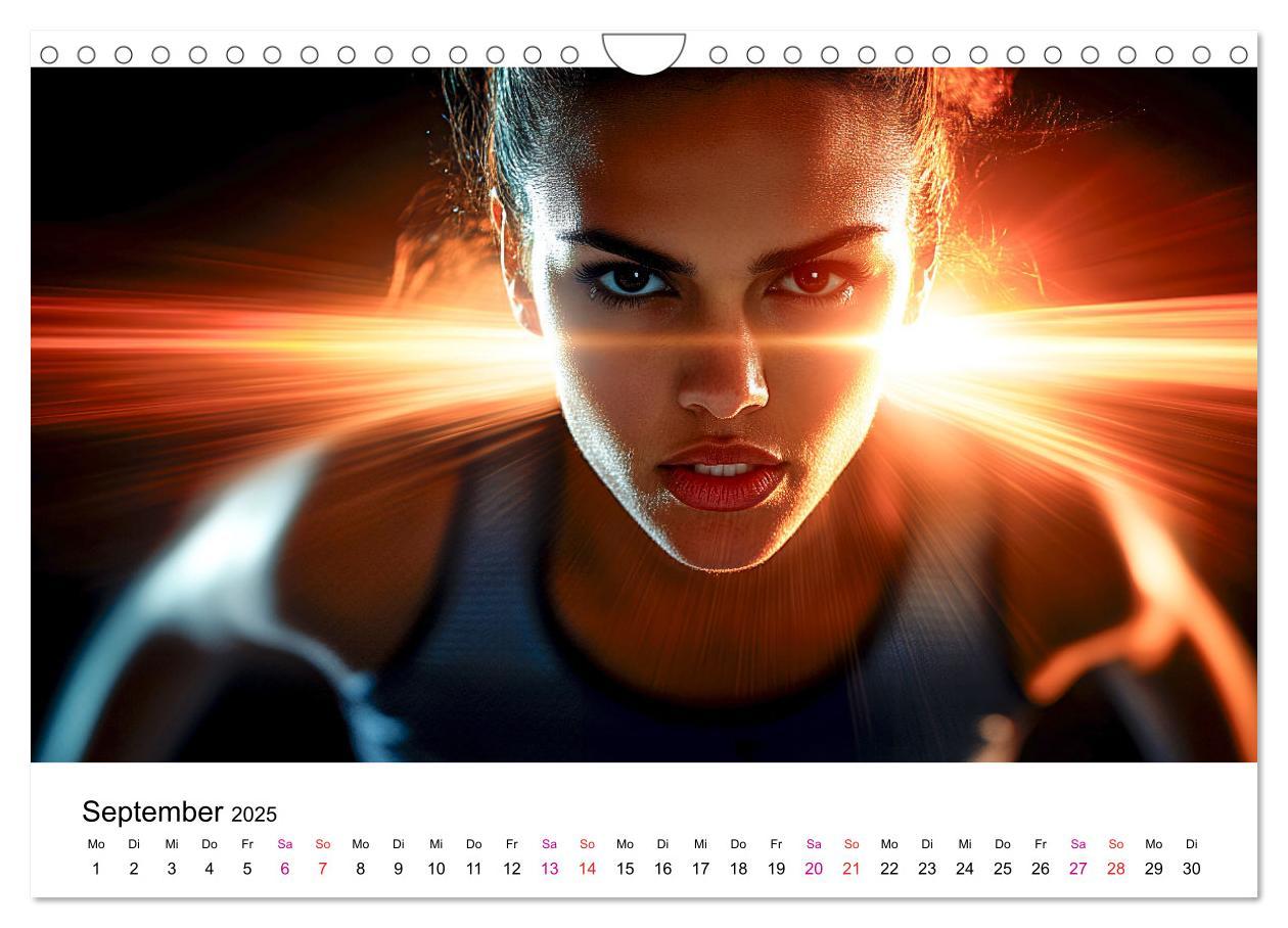 Bild: 9783457185230 | Sport Art (Wandkalender 2025 DIN A4 quer), CALVENDO Monatskalender