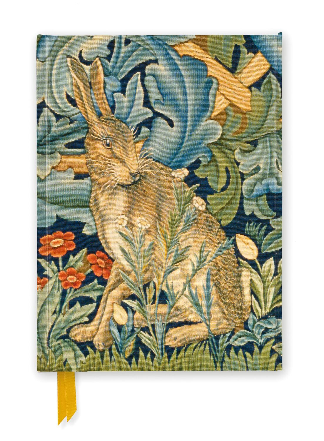 Cover: 9781804173510 | V&amp;a: William Morris: Hare from the Forest Tapestry (Foiled Journal)