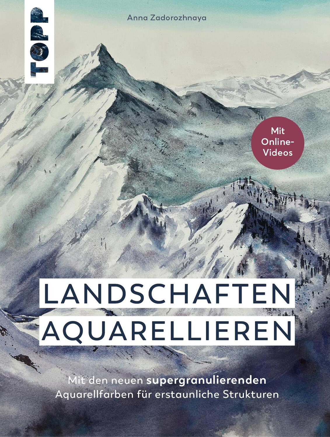 Cover: 9783735880376 | Landschaften aquarellieren | Anna Zadorozhnaya | Buch | Deutsch | 2023