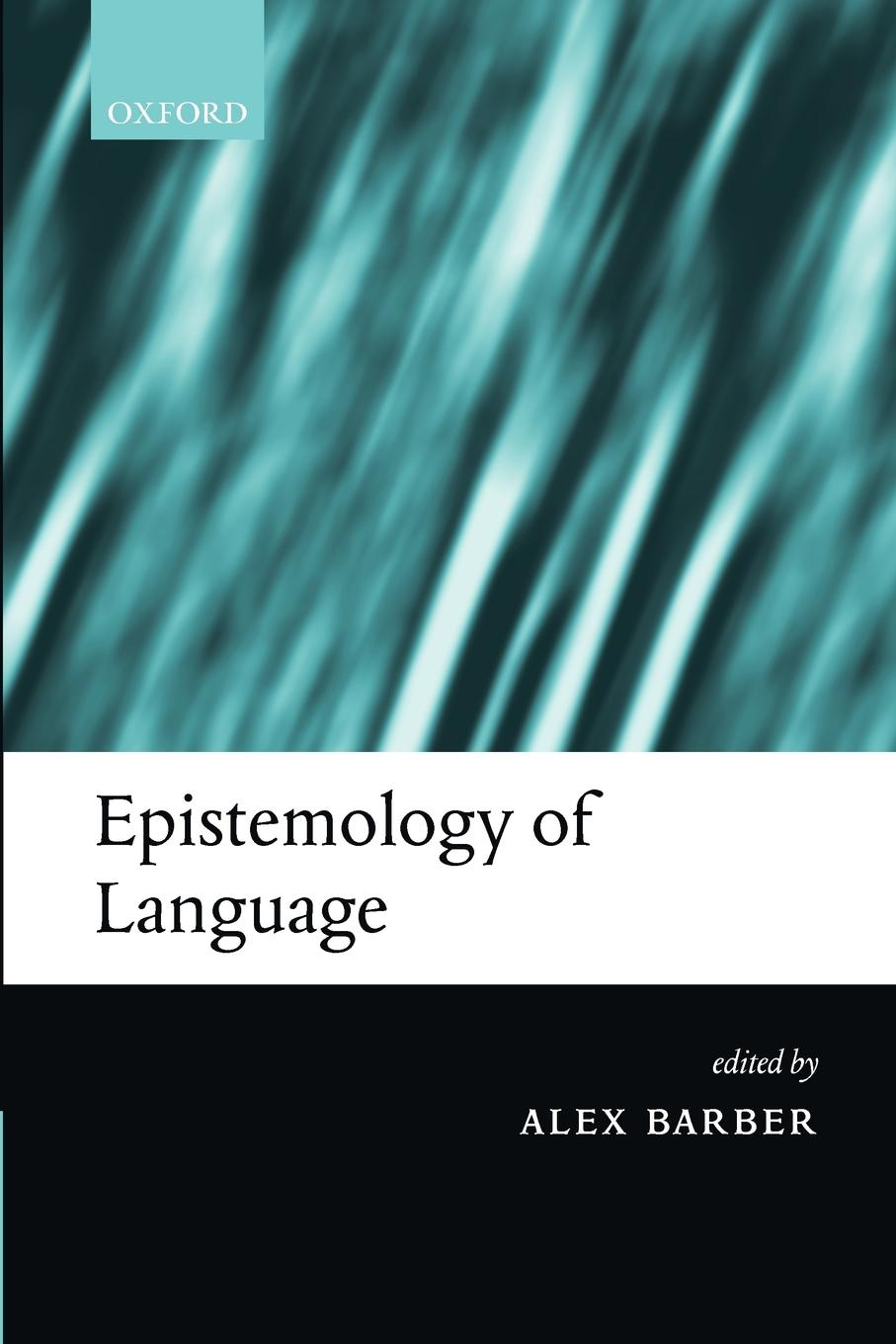 Cover: 9780199250585 | Epistemology of Language | Alex Barber | Taschenbuch | Englisch | 2003