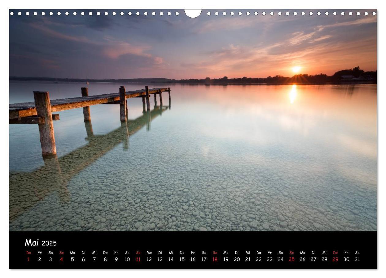 Bild: 9783435578313 | silent minutes - Lichtstimmungen im 5-Seen-Land (Wandkalender 2025...