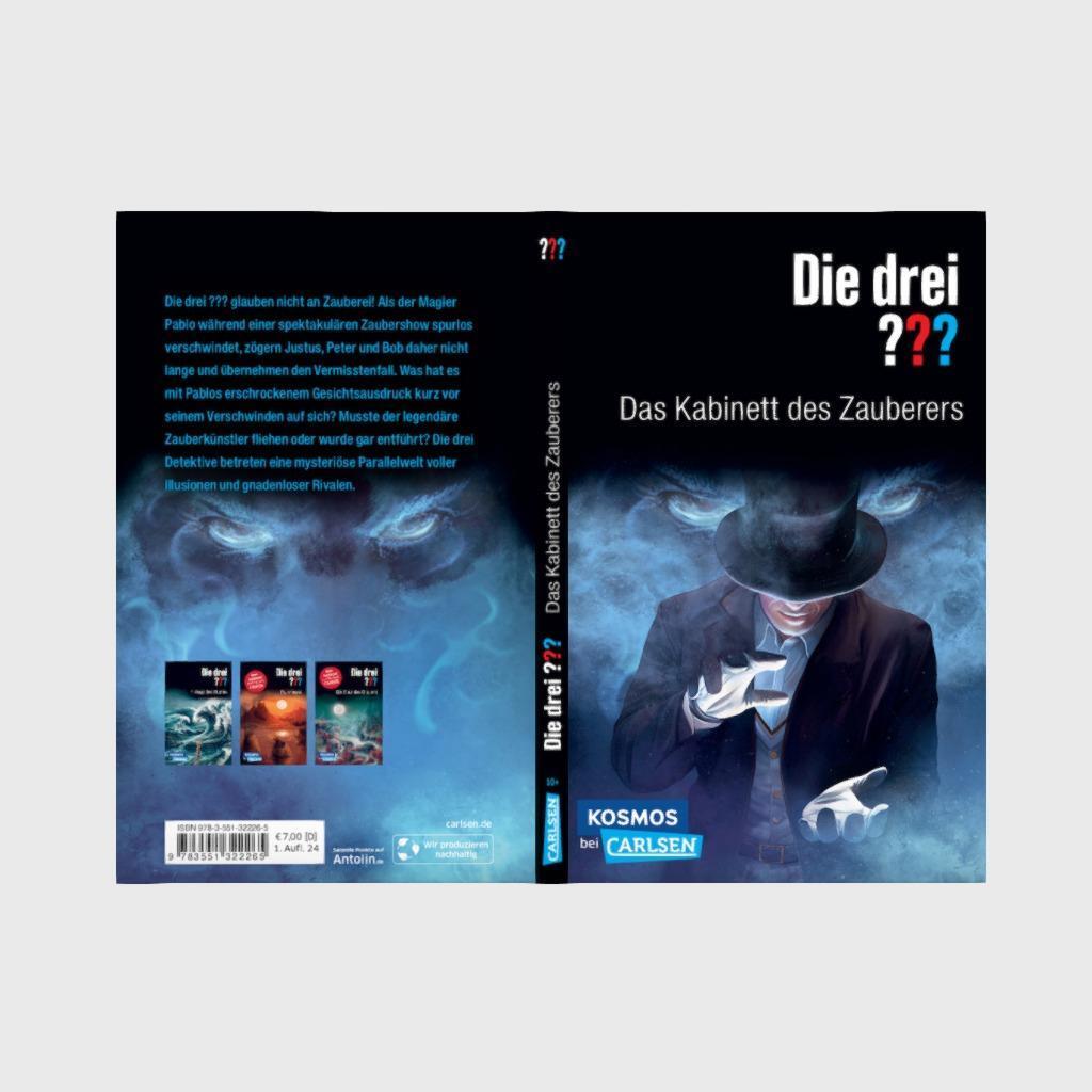 Bild: 9783551322265 | Die drei ???: Das Kabinett des Zauberers | André Marx | Taschenbuch