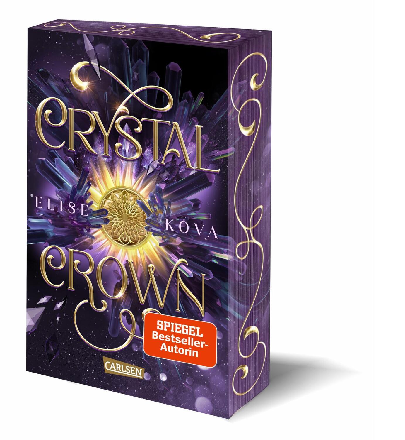 Cover: 9783551585233 | Crystal Crown (Die Chroniken von Solaris 5) | Elise Kova | Taschenbuch