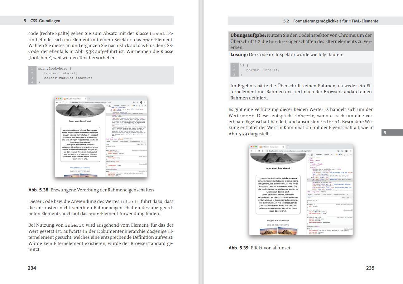 Bild: 9783966450645 | HTML und CSS Kompendium | Professionelles Webdevelopment lernen | Buch