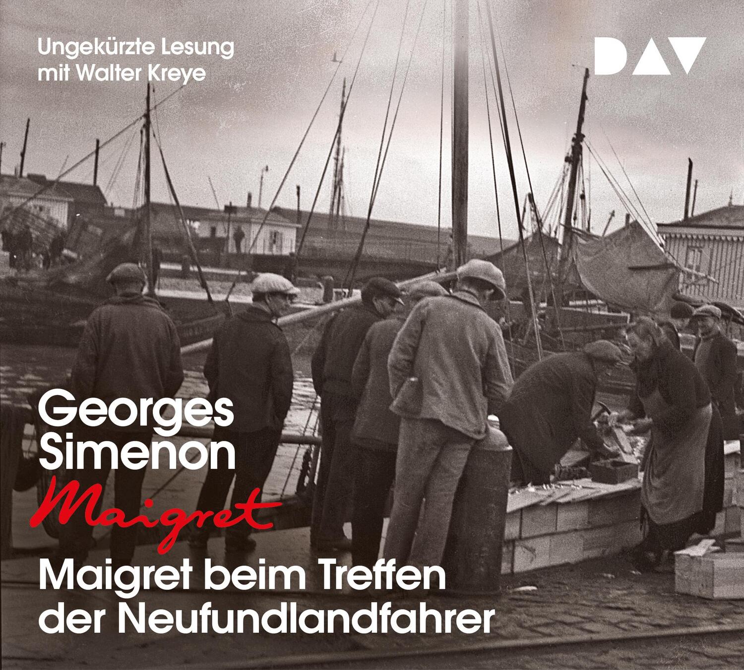 Cover: 9783742414069 | Maigret beim Treffen der Neufundlandfahrer | Georges Simenon | CD