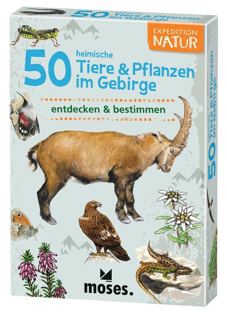 Cover: 4033477097620 | 50 heimische Tiere & Pflanzen im Gebirge | erkennen & bestimmen | 2017