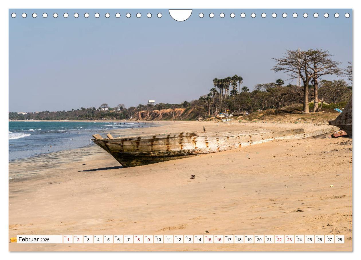 Bild: 9783435150311 | Traumstrände in Gambia (Wandkalender 2025 DIN A4 quer), CALVENDO...