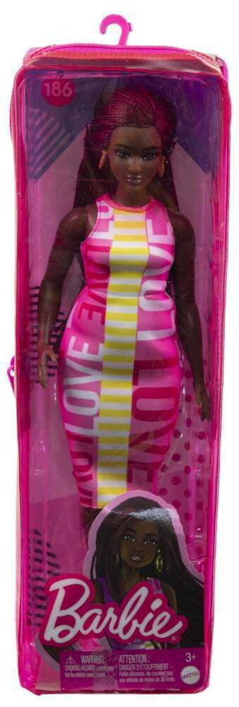 Cover: 194735002108 | Barbie Fashionistas Puppe im ärmellosen Kleid mit Love Aufschrift