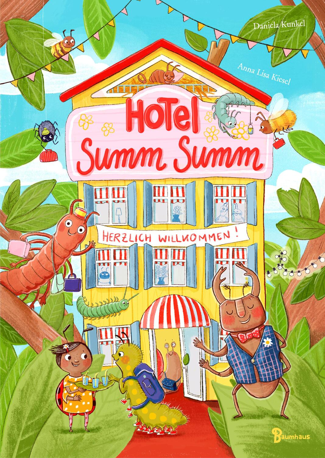 Cover: 9783833906961 | Hotel Summ Summ - Herzlich willkommen im Insektenhotel! | Kiesel