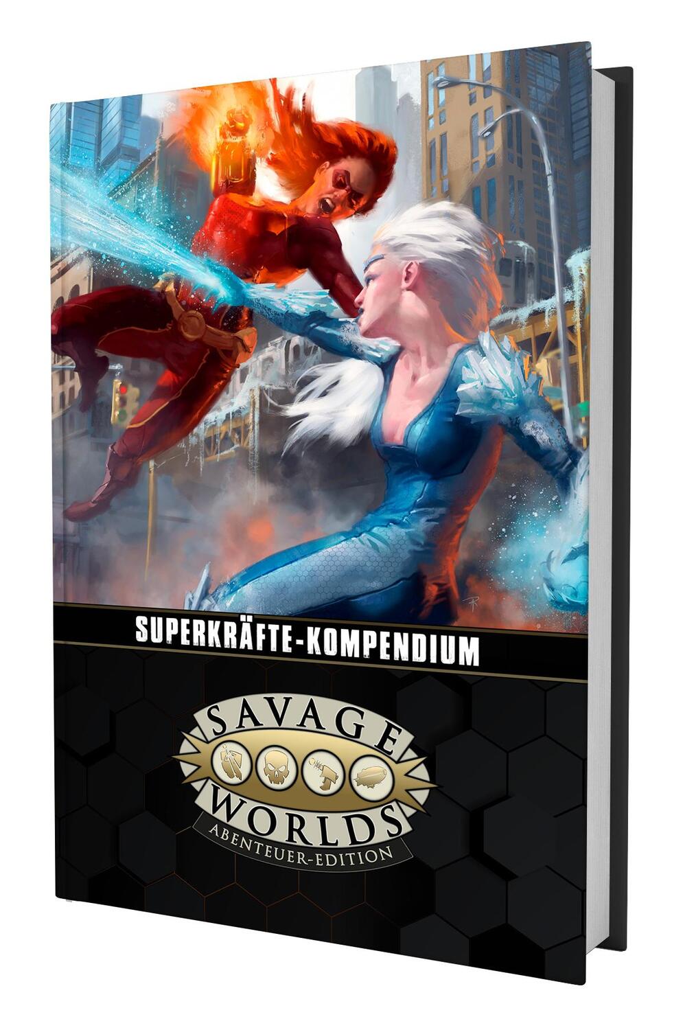 Cover: 9783987320231 | Savage Worlds - Superkräfte-Kompendium | Shane Lacy Hensley (u. a.)