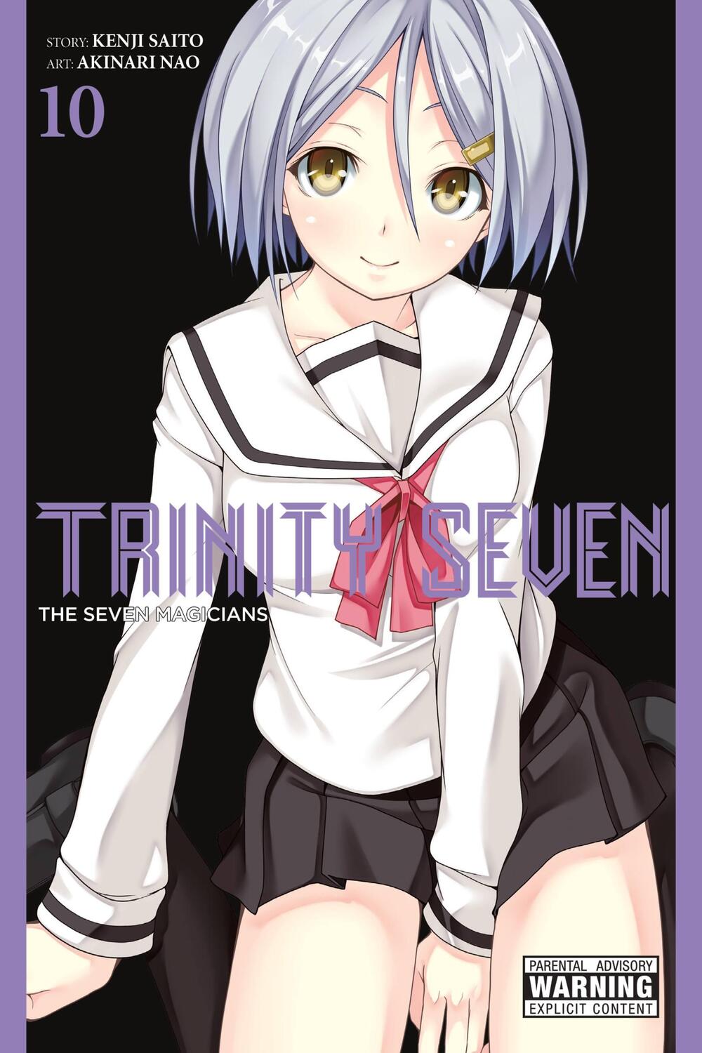 Cover: 9780316470780 | Trinity Seven, Vol. 10 | The Seven Magicians | Kenji Saitou | Buch